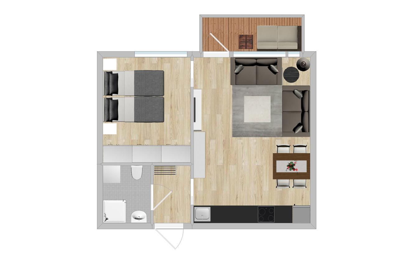 Sonderland Apt - Platous Gate 31 오슬로 객실 사진